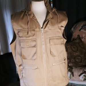 MEN'S BANANA REPUBLIC Safari Vest XL - NWOT